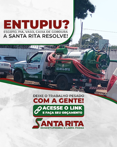 Santa Rita Desentupidora e Limpa Fossa Ambiental em Goiânia