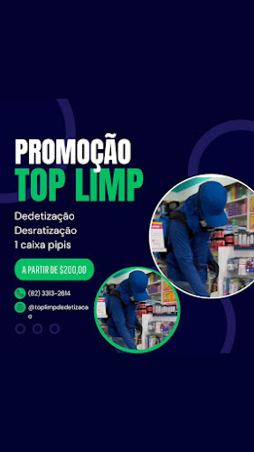 TOP LIMP - Dedetização e limpeza de placas solares em Maceió